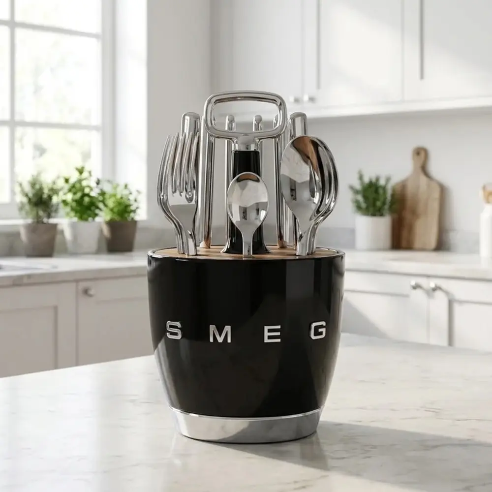سرویس قاشق و چنگال اسمگ SMEG